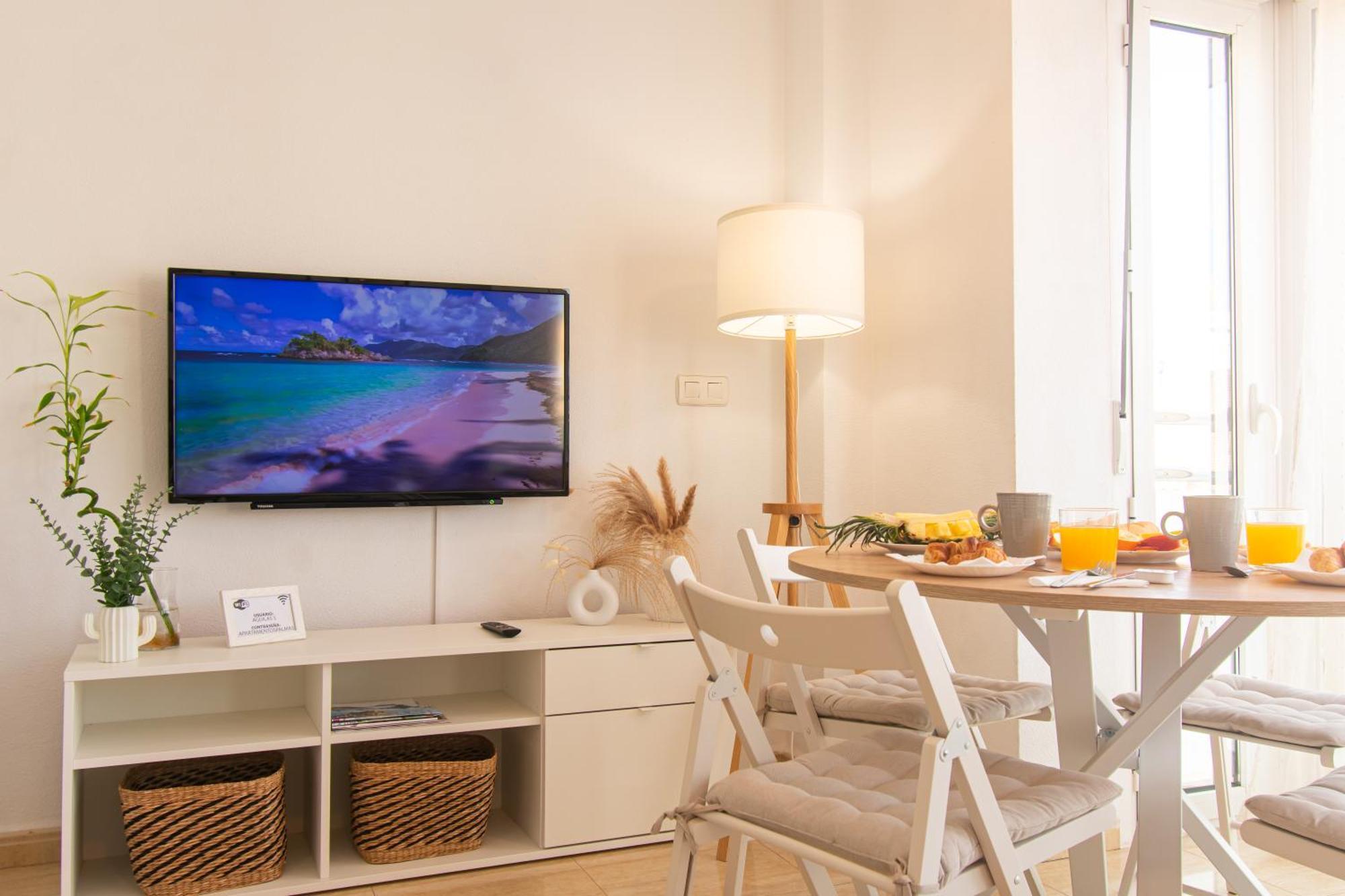 Apartamento Palma V - Céntrico, con Aire Centralizado y Wifi Águilas Extérieur photo