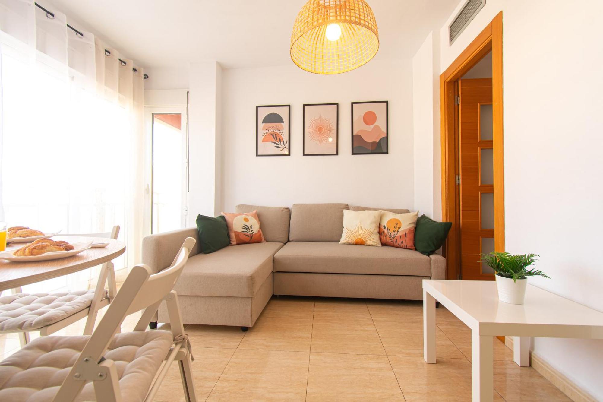 Apartamento Palma V - Céntrico, con Aire Centralizado y Wifi Águilas Extérieur photo